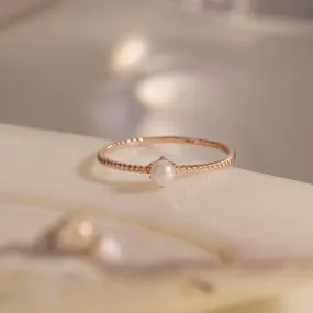 [14K Gold] Aube Pearl Ring