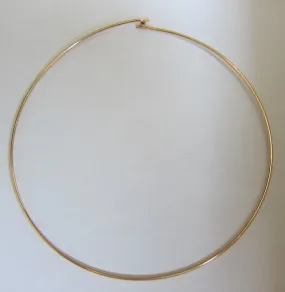 14k Yellow Gold Classic Choker