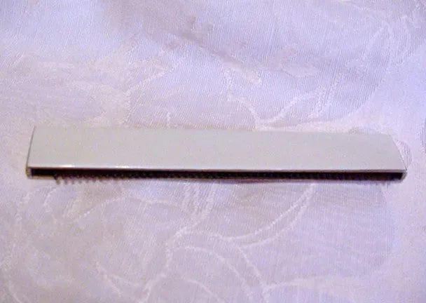1922 Guilloche Enamel Comb B & B Co Vintage Retractable Ladies Comb Art Deco Comb