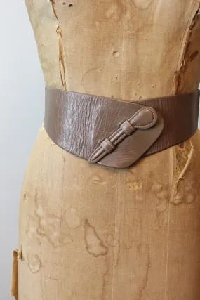 1970s ANNE KLEIN for Calderon WIDE pin belt xs  | new spring