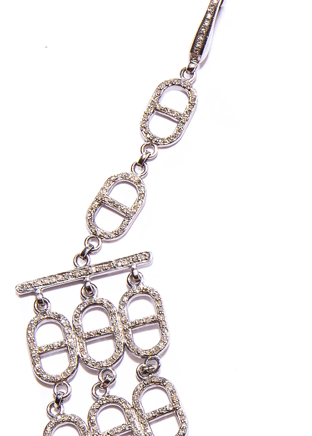 3 Strand Diamond "H" Link choker