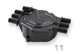 ACCEL Distributor Cap - Chevy / GMC Vortec - V6 - Socket Style - Crab - Black ACCEL 120142 distributor cap is a crab style black cap that fits Chevy / GMC VORTEC V6.