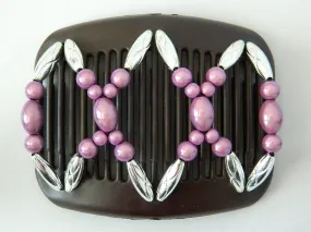 African Butterfly Hair Comb - Dalena Brown 13