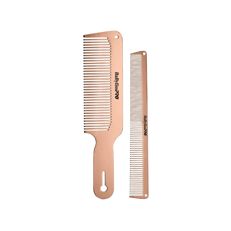 BaByliss Pro Metal Comb Set