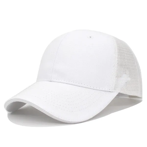 Baseball Cap Summer Solid Male Hats Caps For Men Women Mesh Snapback Gorras Female Casual Hip Hop Dad Casquette Caps