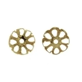 BEAD CAP 8 MM BASE FINDING (1 DOZ)