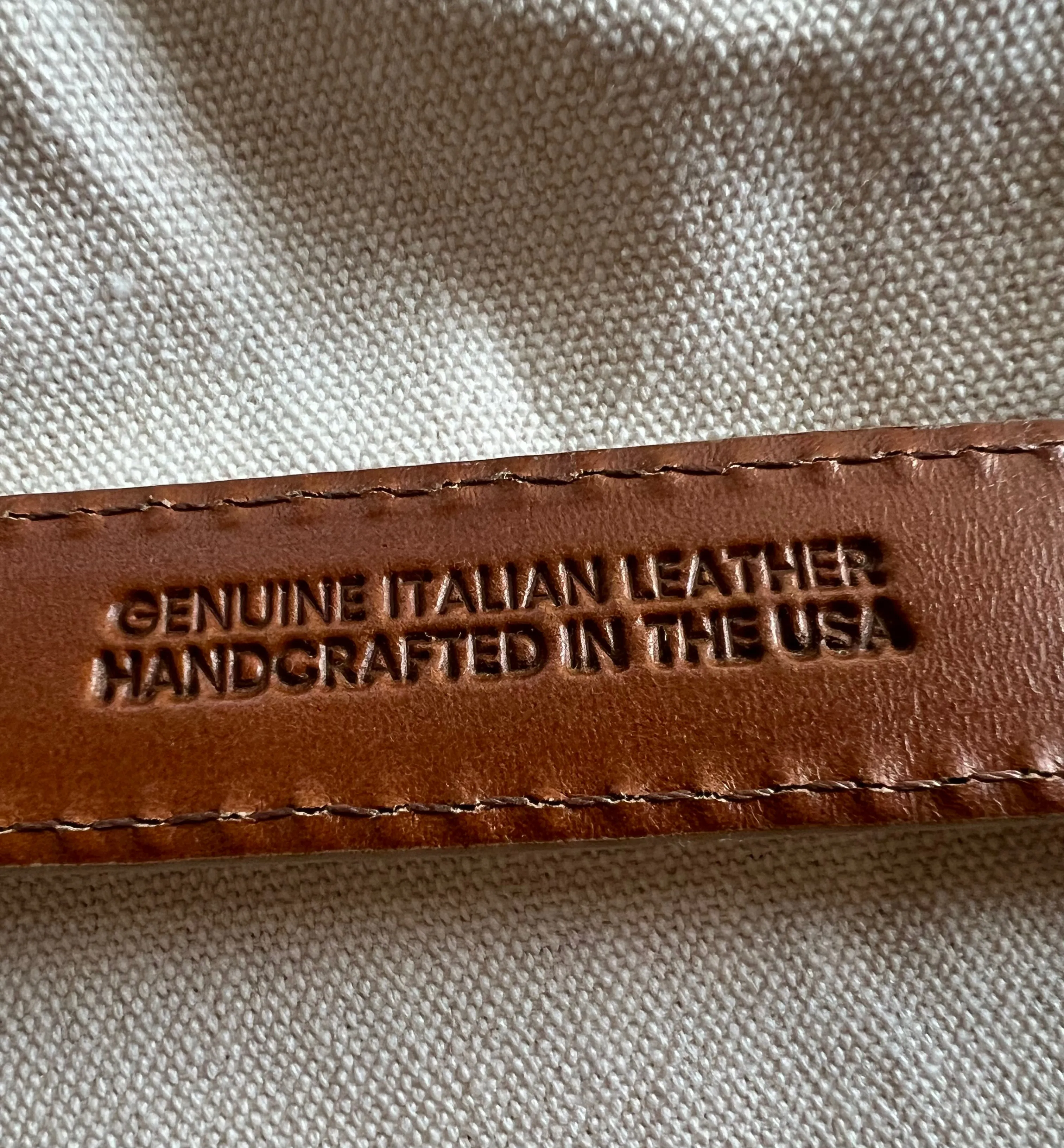 Belt - Italian Pebble Loden Green
