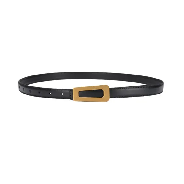 Black Women Genuine Leather Belt 黑色女士真皮皮带 KCBELT1059