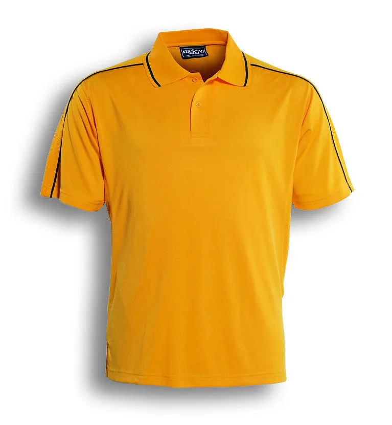 Bocini Men's Breezeway Striped Polo-(CP0673)