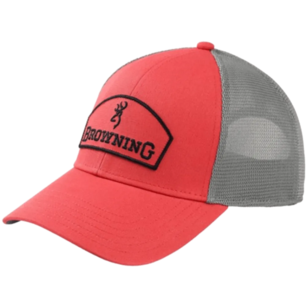 Browning Emblem Coral Cap