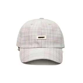 BS WAPPEN CAP PINK CHECK