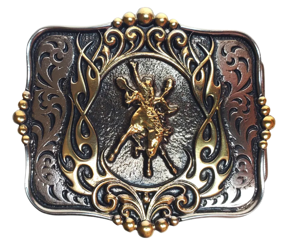 Bucking Bronc Belt Buckle