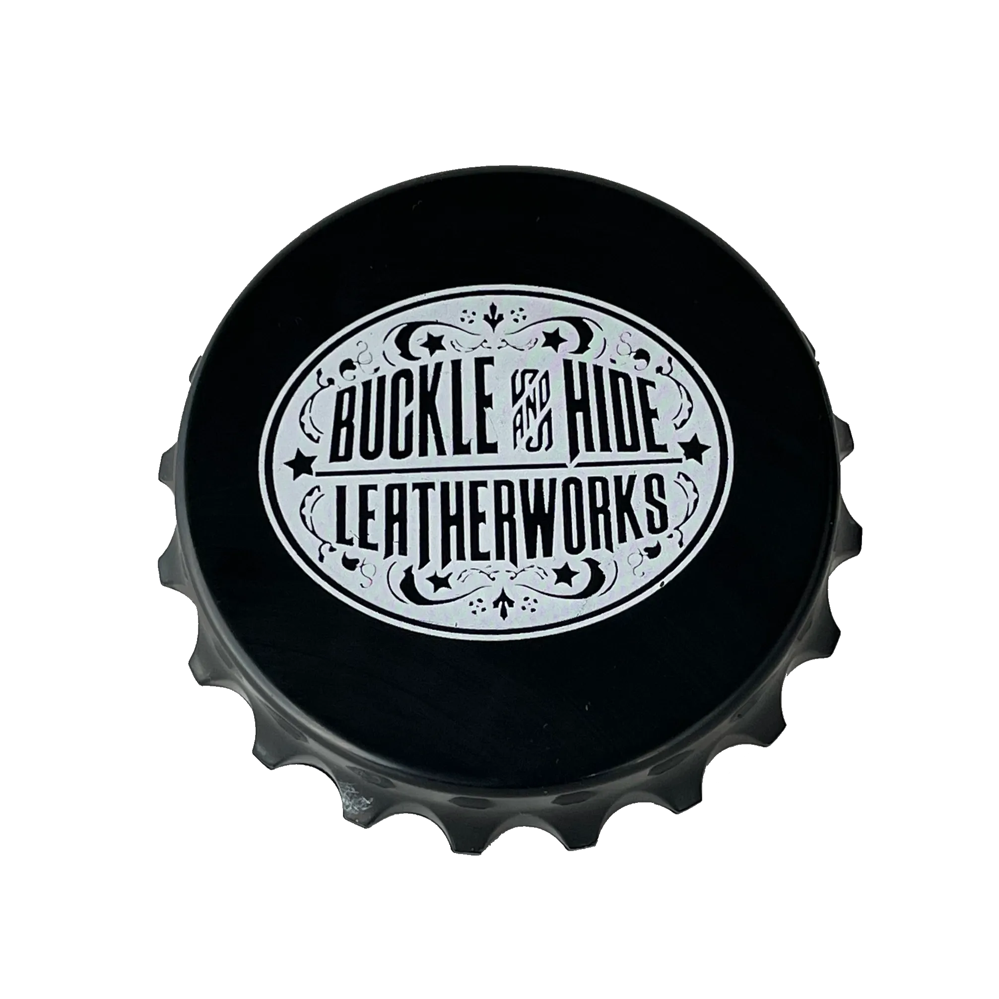 Buckle and Hide Magnetic Bottle Opener