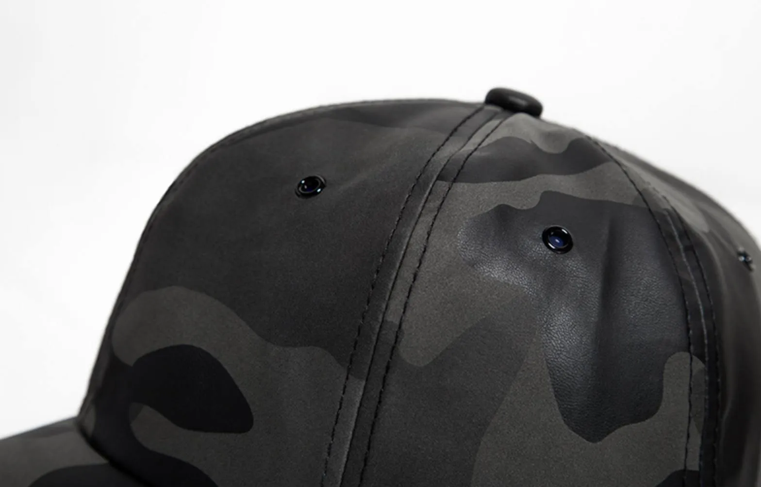 Camouflage-Printed Cap