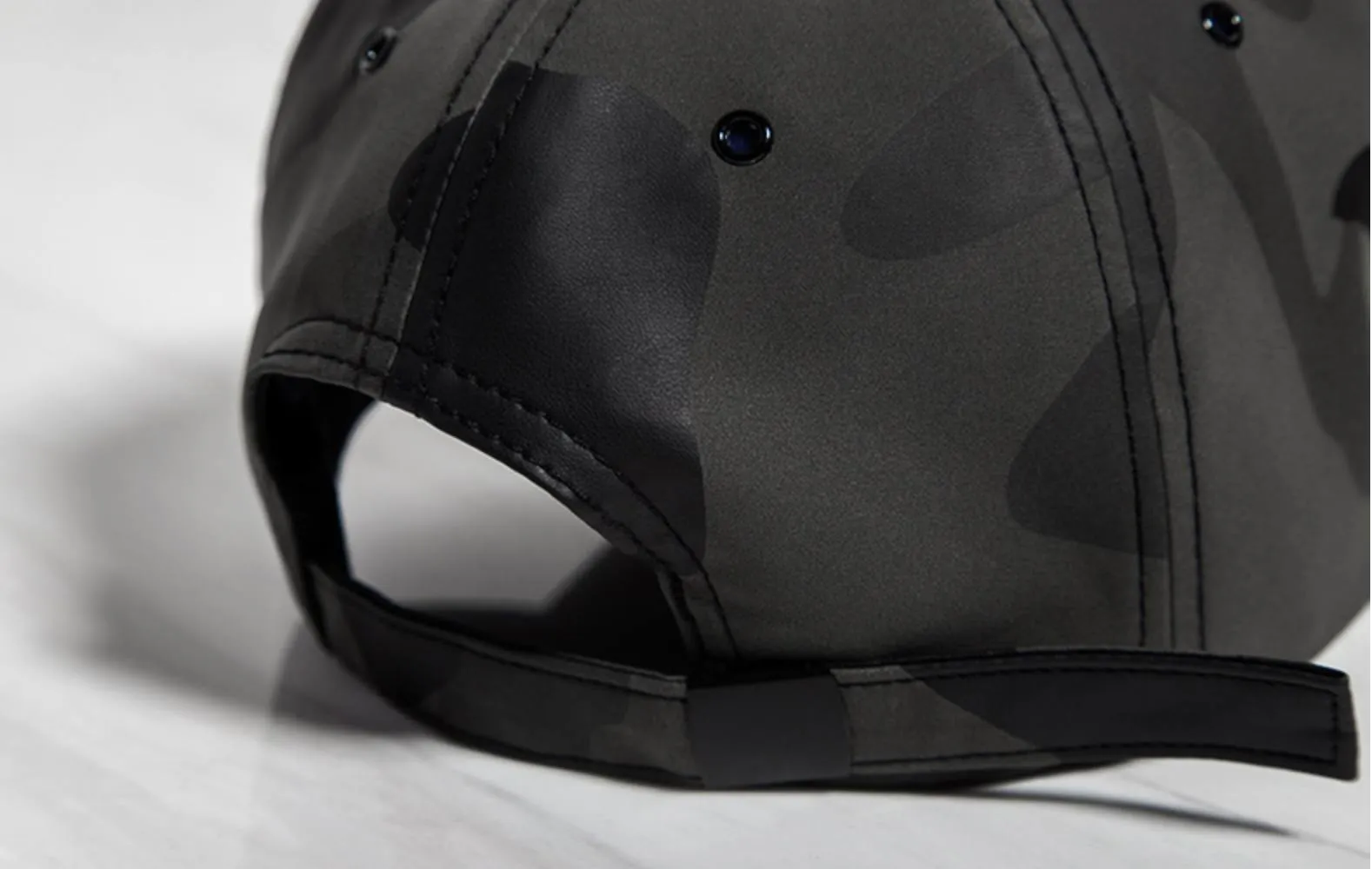 Camouflage-Printed Cap