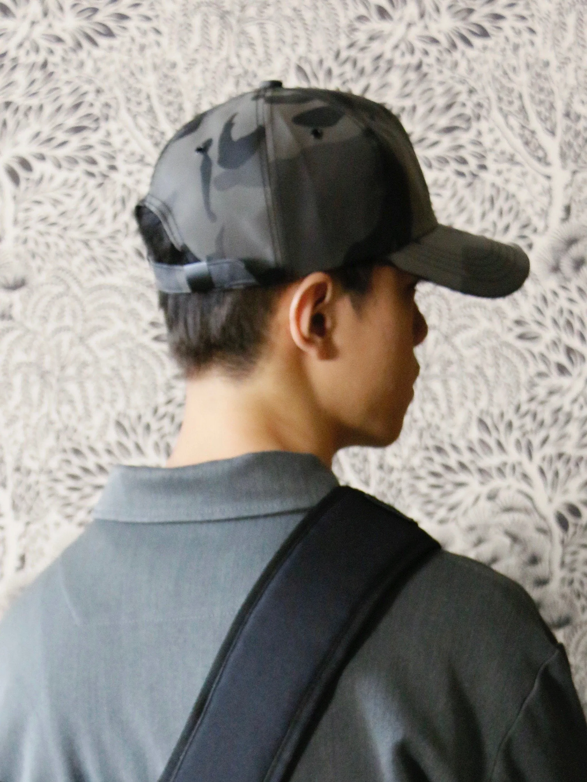 Camouflage-Printed Cap