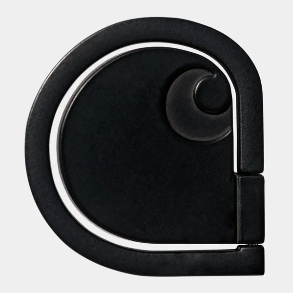 Carhartt WIP C Logo Phone Ring - Black
