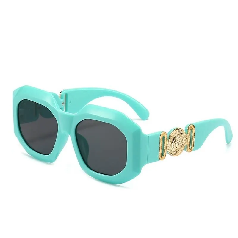 Celebrity Luxury Women Large Square Sunglasses Oversized Shades Eyewear Female Blue Pink Sun Glasses Men oculos