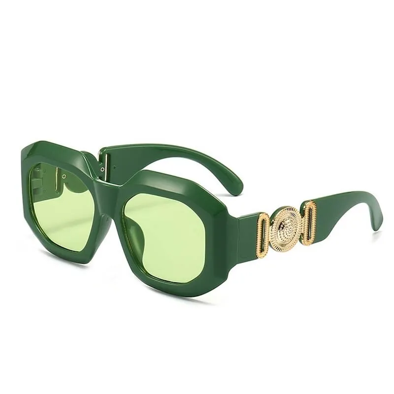 Celebrity Luxury Women Large Square Sunglasses Oversized Shades Eyewear Female Blue Pink Sun Glasses Men oculos