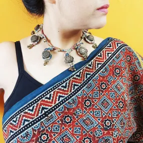 Cotton Neckpiece | Ambi Choker | Mustard