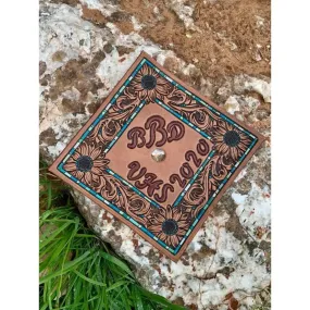 Custom graduation cap toppers