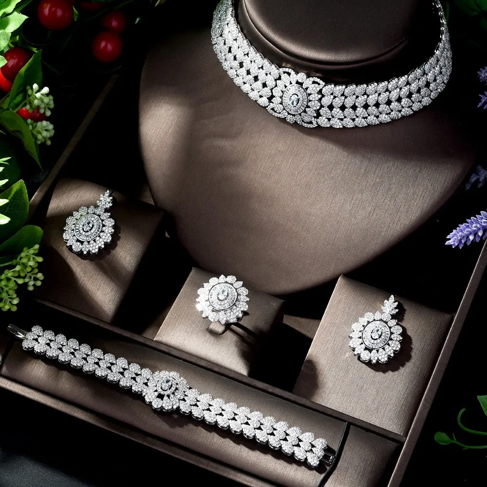 CZ Zirconia Jewelry Sets