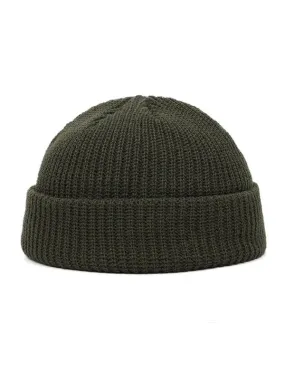 Dark Green Knitted Beanie