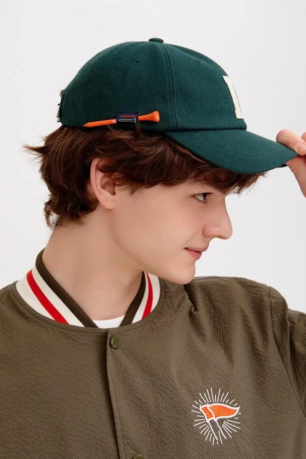 DF Green EmbroideryDecorated Cotton Cap (DXHE2E902E3)