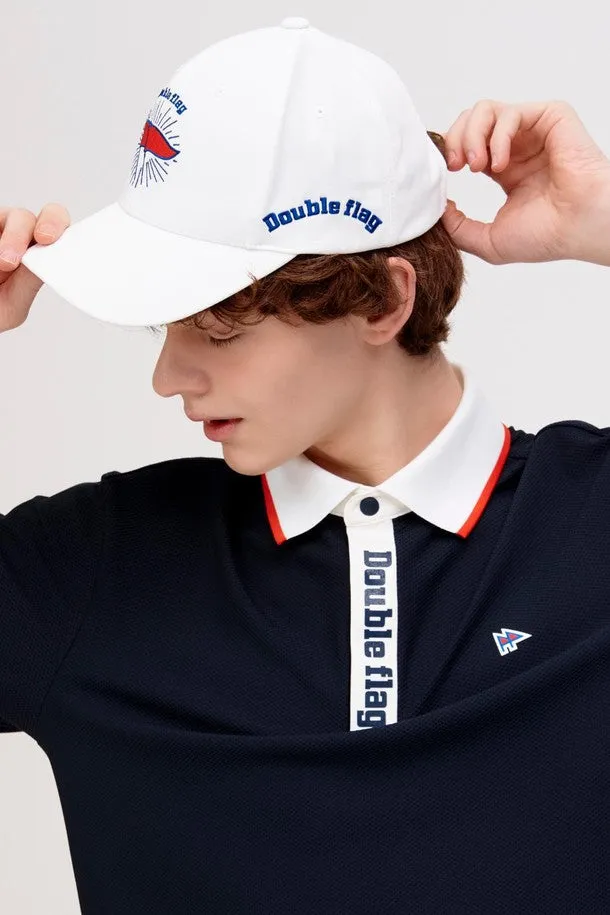 DF Ivory Flag LOGO Ball Cap (DXHE2E311IV)