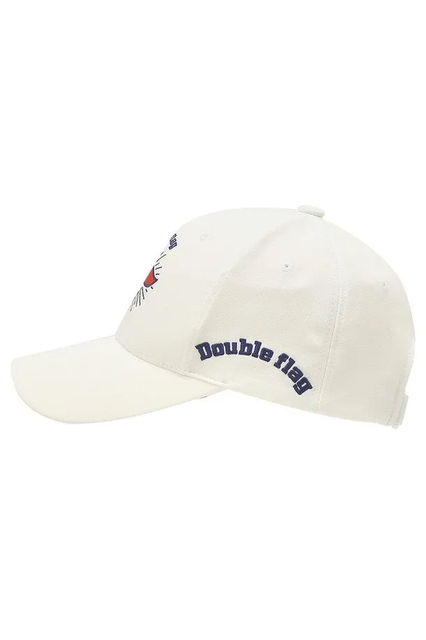 DF Ivory Flag LOGO Ball Cap (DXHE2E311IV)