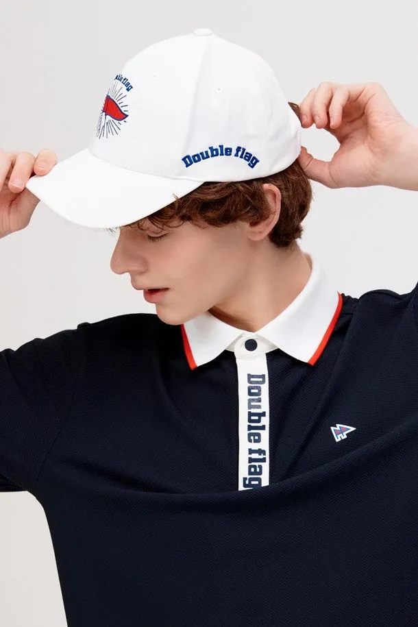DF Ivory Flag LOGO Ball Cap (DXHE2E311IV)