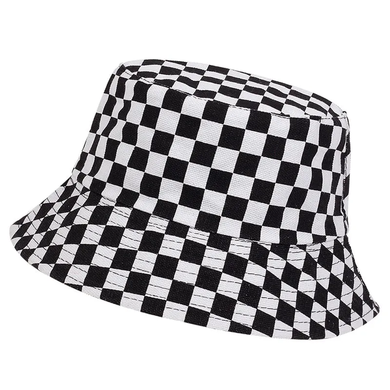 double-sided fisherman hat womens outdoor shade bucket hats wild tide hat cotton bucket hats for men casquette