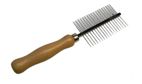 Double-sided mane/quarter-marking comb