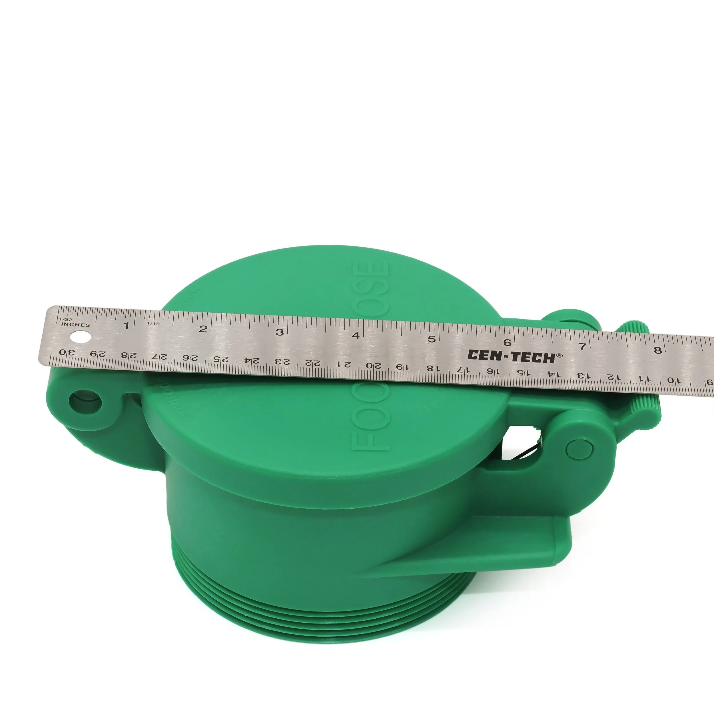 Enviro Design Products: FootLoose RV Site Sewer Cap, 4" Orange Male