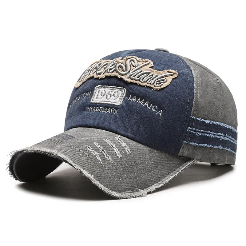 Fashion Unisex Baseball Caps Retro Cotton Snapback Hat for Men Women Casual Adjustable Trucker Cap Bone Casquette