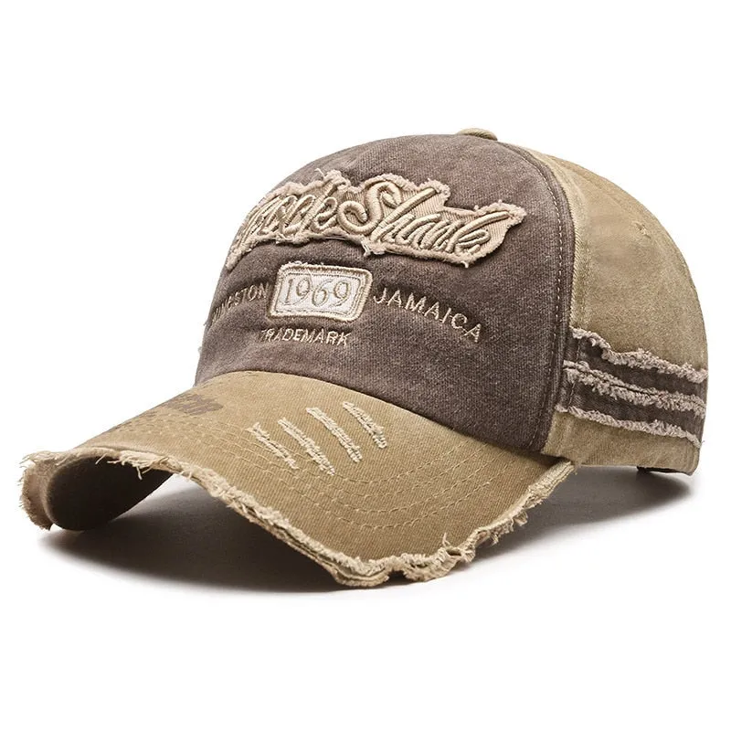 Fashion Unisex Baseball Caps Retro Cotton Snapback Hat for Men Women Casual Adjustable Trucker Cap Bone Casquette