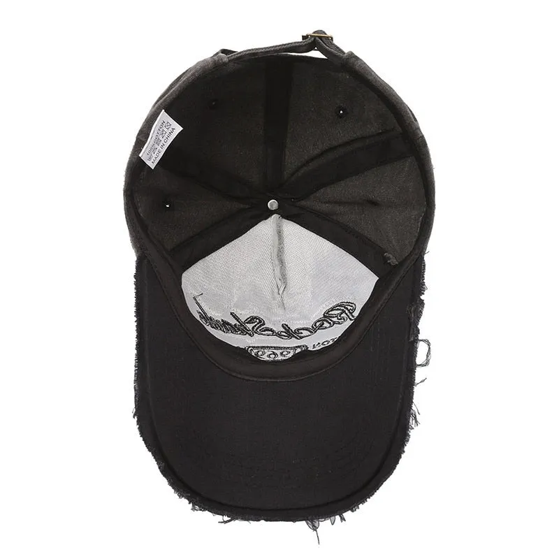 Fashion Unisex Baseball Caps Retro Cotton Snapback Hat for Men Women Casual Adjustable Trucker Cap Bone Casquette