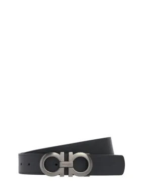 Ferragamo   3.5cm Logo leather belt 