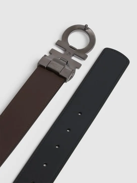 Ferragamo   3.5cm Logo leather belt 
