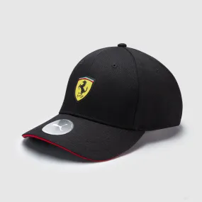 Ferrari Kids Classic Cap, Black