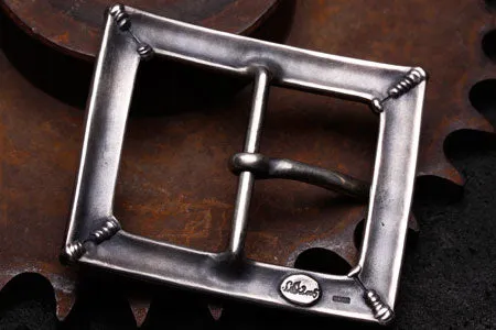 Four Skull Belt Buckle