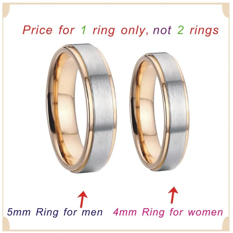 Funki Buys | Rings | Men's Women's Titanium Wedding Rings