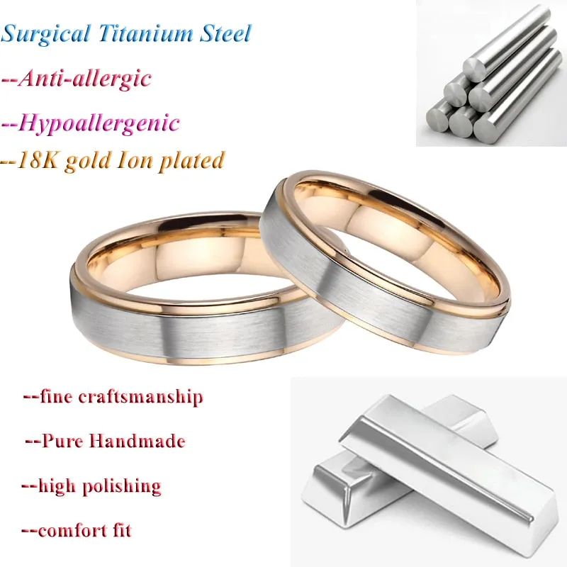 Funki Buys | Rings | Men's Women's Titanium Wedding Rings