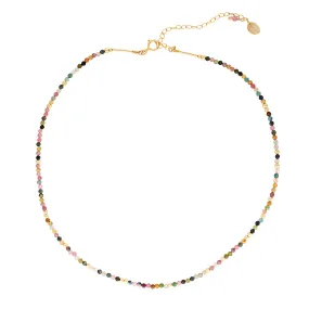 Gaia Choker Necklace ~ Tourmaline