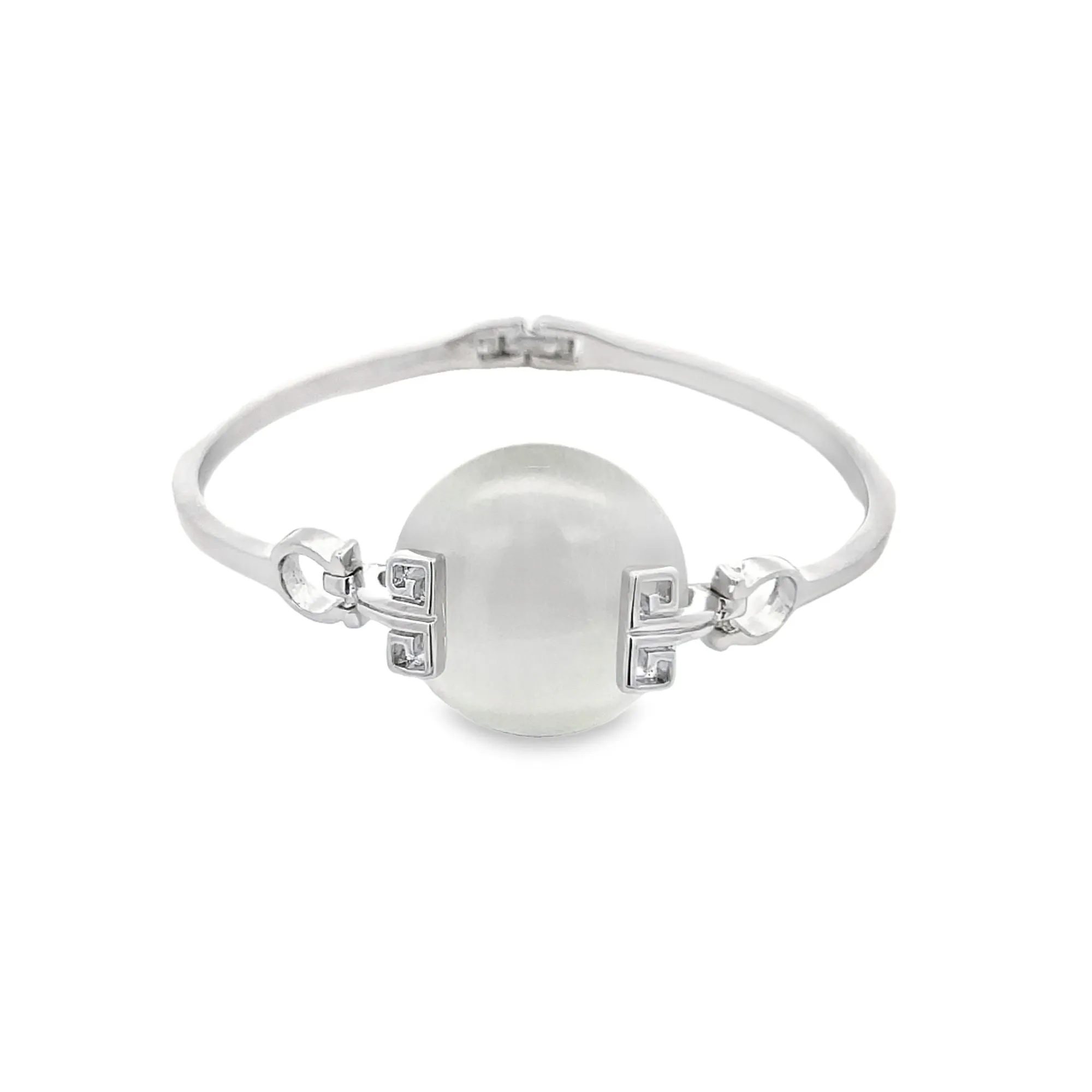 Gemstone Bangle Bracelet