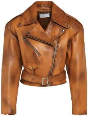 Giuseppe Di Morabito   Leather biker jacket 