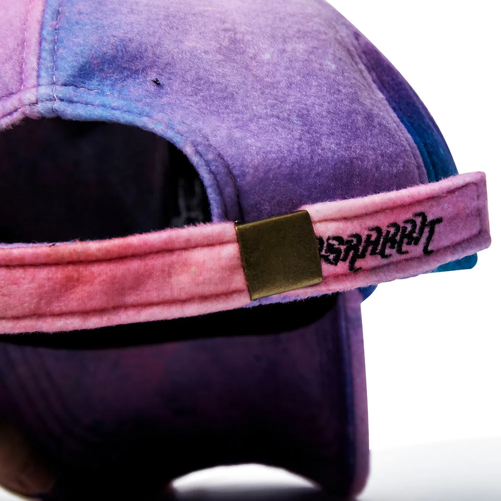 GR TIE DYE FLEECE CAP PINK