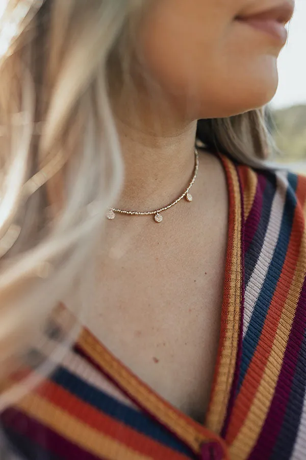 Heart Of Gold Choker
