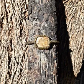 Hematoid quartz bracelet