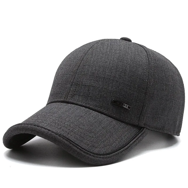 High Quality Mens Baseball Cap Brand Cotton Snapback Hats Gorras Hombre Bone Casquette Trucker Caps Golf Cap Male